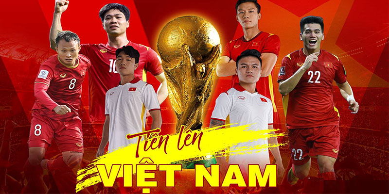Đội tuyển Việt Nam là đại diện của quốc gia trên sân cỏ