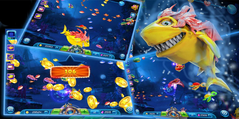 Bắn cá 3D là một trong những trò chơi trực tuyến thu hút